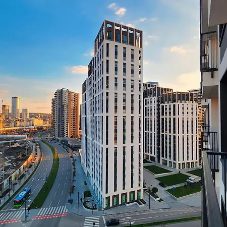 Waterfront 10th Fl Lux Apt. W/ View Bělehrad